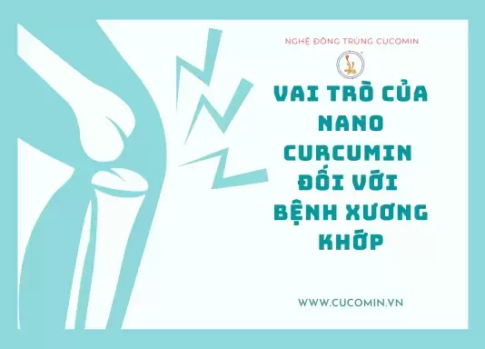 Vai trò của Nano Curcumin đối với bệnh xương khớp