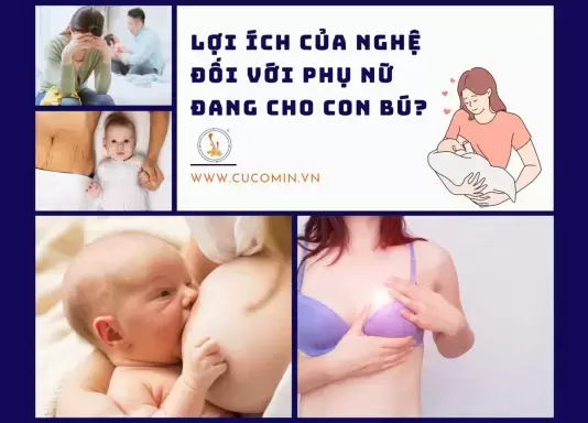 Công dụng của Nghệ đối với phụ nữ đang cho con bú?