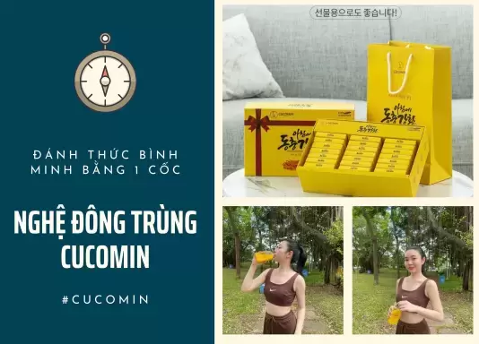 Khám phá nghệ đông trùng Cucomin cách phái nữ giữ mãi sức khỏe và sắc đẹp