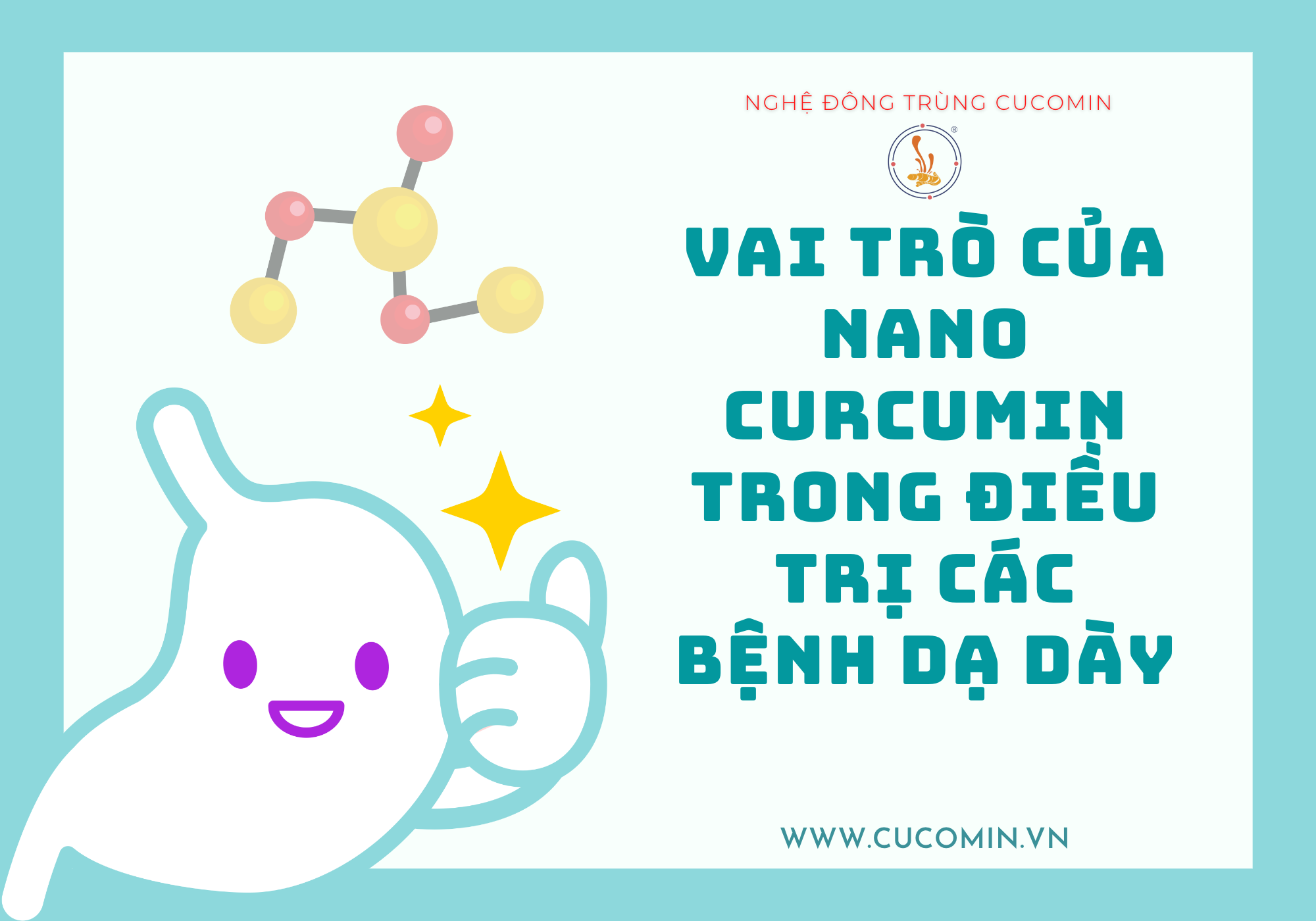 Nano curcumin tốt cho dạ dày