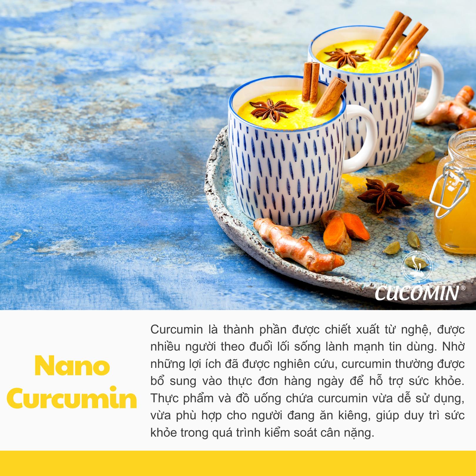 Nghệ nano curcumin có công dụng gì